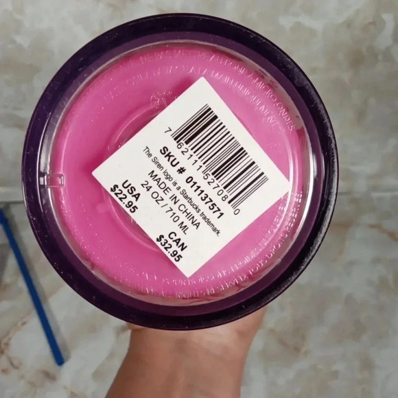 Starbucks 2022 Holiday woodland lace color change pink - Picture 4 of 4